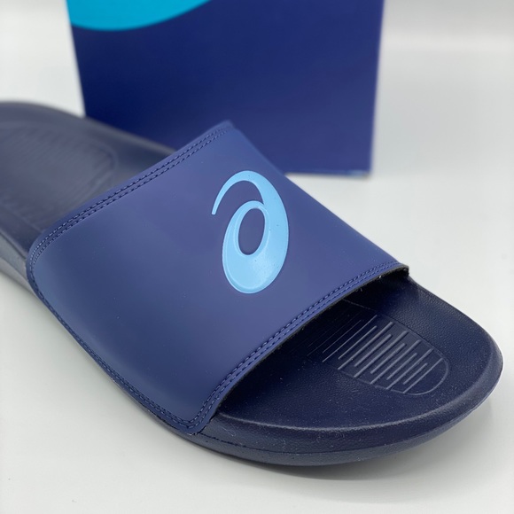 ASICS MENS SPRL SLIDE BLUE 13 - Picture 2 of 5